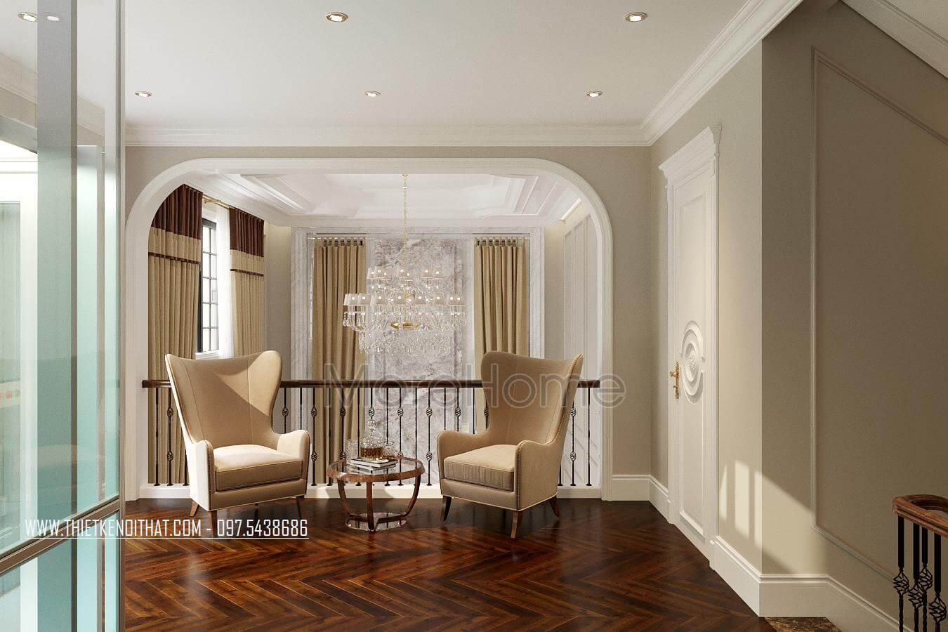 Thiết kế biệt thự cao cấp SPLENDORA - Bắc An Khánh Thiết kế biệt thự...